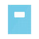 Schrift Kangaro A5 ruit 10mm 80 pagina's 60 gram assorti pastel 10st