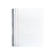 Collegeblok Multo A4 ruit 10mm 23 gaats 160 pagina's 90 gram