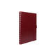 Notitieboek Multo Hannibal A5 bordeaux kunstleder