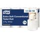 Toiletpapier Tork T4 Premium 3-laags 56x155 vel wit 110319