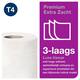 Toiletpapier Tork T4 Premium 3-laags 56x155 vel wit 110319