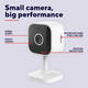 Beveiligingscamera Trust IPCAM-2900 binnenshuis Wi-Fi wit