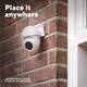 Beveiligingscamera Trust IPCAM-3900 buitenshuis Wi-Fi wit