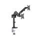 Monitorarm Neomounts DS70-750BL2 zwart 2 scherm