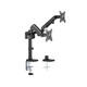 Monitorarm Neomounts DS70-750BL2 zwart 2 scherm