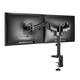 Monitorarm Neomounts DS70-750BL2 zwart 2 scherm