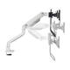 Monitorarm Neomounts NEXT One dual 17-32" crossbar wit