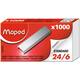 Nieten Maped 24/6 verzinkt 1000 stuks