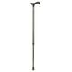 Wandelstok Able2 carbon soft derby handvat zwart
