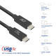 Kabel ACT USB-C 4.0 20Gbps Thunderbolt 3 2m