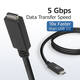Kabel ACT USB 3.0 to USB-C verlengkabel 2m