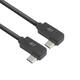 Kabel ACT USB-C hoek links/rechts 10Gbps 2m