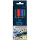 Permanent marker Schneider Maxx 130 rond 1-3mm assorti 4 stuks