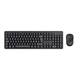 Toetsenbord en muis Trust TKM-360 draadloos zwart QWERTY