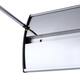 Informatiebord Office Curved A4 zilver