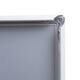 Kliklijst Office rechte hoeken A4 25mm wit