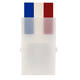 Schminkstick rood/ wit en blauw