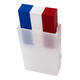 Schminkstick rood/ wit en blauw