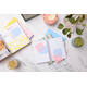 Memoblok Post-it 3M 73x73mm Transparant blauw