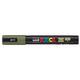 Paintmarker Uni POSCA PC5M medium kaki groen