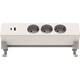 Stekkerdoos Euroseats opbouw 3 voudig USB A+C wit
