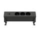 Stekkerdoos Euroseats opbouw 3 voudig USB A+C zwart