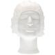 Haarnet CMT bouffant non-woven XL 58cm PP wit 100 stuks