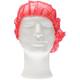 Haarnet CMT bouffant non-woven XL 58cm PP rood 100 stuks