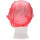 Haarnet CMT bouffant non-woven XL 58cm PP rood 100 stuks