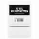 Etiket voor Sato Judo Food 26x16 mm wit permanent
