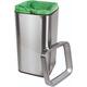 Afvalbak MAUL Prime 30 liter met inwerpopening rvs
