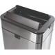 Pedaalemmer MAUL Wing 40 liter met vlinderdeksel rvs