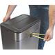 Pedaalemmer MAUL Wing 40 liter met vlinderdeksel rvs