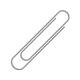 Paperclip Alco 50mm rond vernikkeld 100 stuks