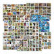 Belongingsstickermix De Stulp thema dieren assorti