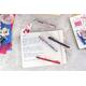 Rollerpen STABILO worker+ Wildflower medium Pruisisch blauw