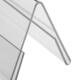Tafelnaambord Europel A6 gevouwen 10 stuks