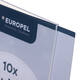 Kaarthouder Europel Budget L-standaard A6 staand 10 stuks