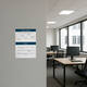 Posterhouder Europel zelfklevend A4 staand 5 stuks