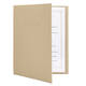 Menukaart Securit Signature A4 zand