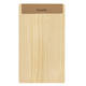 Menukaart Securit Signature klembord A45 licht hout bruin