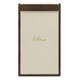 Menukaart Securit Signature klembord A45 donker hout grijs