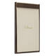 Menukaart Securit Signature klembord A45 donker hout grijs