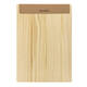 Menukaart Securit Signature klembord A4 licht hout bruin
