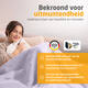 Knuffelwarmtedeken Medisana HB 418 lila