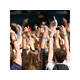 Evenementenbandjes Sigel 255x25mm wit 120 stuks