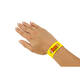 Evenementenbandjes Sigel 255x25mm wit 120 stuks