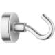 Magneet met haak Westcott 25mm zilver Trekkracht +/- 15kg
