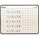 Wisbord Legamaster melamine geruit + blanco