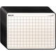 Wisbord Legamaster emaille staal geruit + blanco